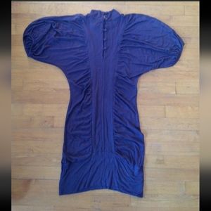 S-Twelve Women's Plum Stretchy Dress Cap Sleeve Size Small